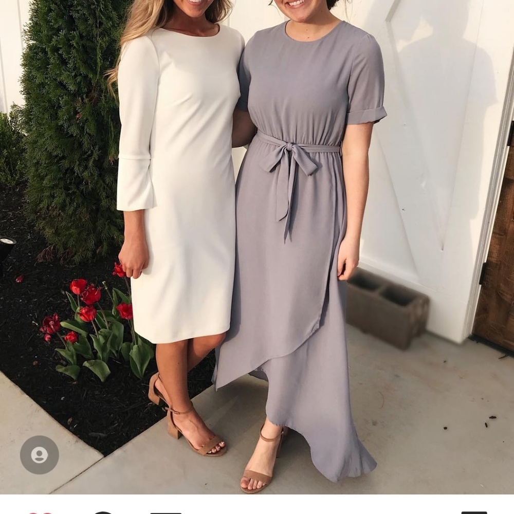 Lavender Wrap Maxi Dress